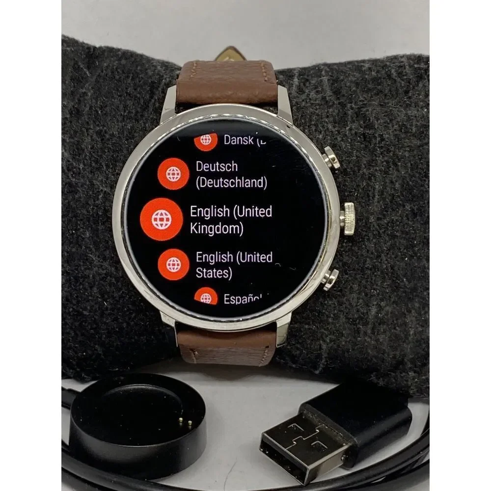 Fossil Gen 4 Authentic Digital Dial Smart Watch Custom Band FTW6017 LT320